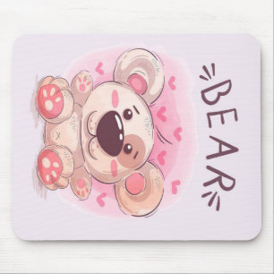 Tapis De Souris Amateurs d'ours en peluche Cadeau pour enfants