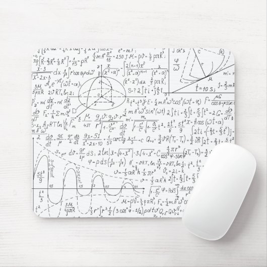 Tapis De Souris Amateurs mathématiques, Formule mathématiques, Gee (Avec souris)