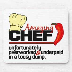 Tapis De Souris Amazing Chef mousepad
