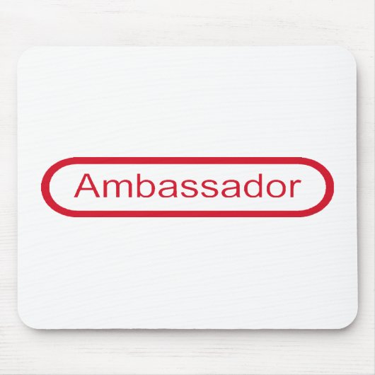 Tapis De Souris Ambassadeur (Devant)