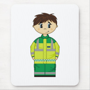 Tapis De Souris Ambulancier mignon Mousepad
