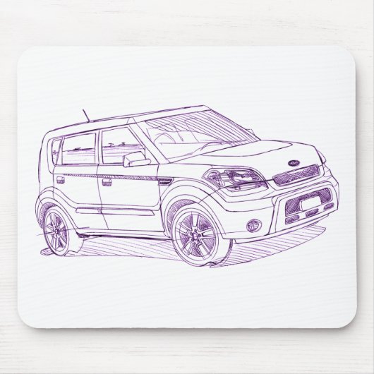 Tapis De Souris Âme 2008 de Kia+ (Devant)