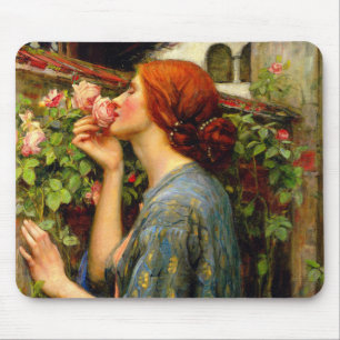 Tapis De Souris Âme de la rose John William Waterhouse