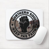 Tapis De Souris âme du nord chrome et noir (Avec souris)