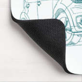 Tapis De Souris Âme EV 2015 de Kia (Coin)