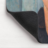Tapis De Souris Amedeo Modigliani - Femme aux yeux bleus (Coin)