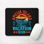 Tapis De Souris Amelia Island Florida 2026 Vacation Beach Summer V (Avec souris)
