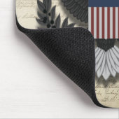 Tapis De Souris Américain Eagle sur la constitution (Coin)