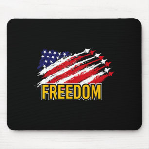 Tapis De Souris Américain patriotique - drapeau américain liberté 
