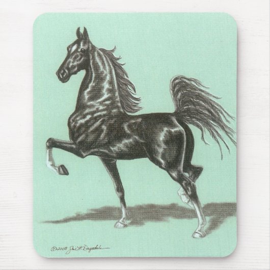 Tapis De Souris Américain Saddlebred Mousepad (Devant)