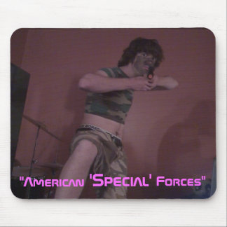 Tapis De Souris "Américain, "Special", forces" - customisées