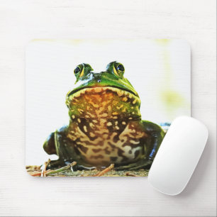 Tapis De Souris American Bullfrog Poser la souris Pad