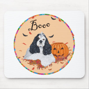 Tapis De Souris American Cocker Spaniel Halloween