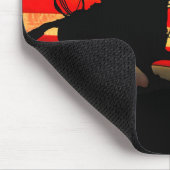 Tapis De Souris American Cowboy et drapeau (Coin)
