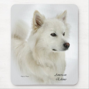 Tapis De Souris American Eskimo Dog Art Gifts