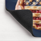Tapis De Souris American Flag Cherry Pie (Coin)