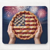 Tapis De Souris American Flag Cherry Pie (Devant)