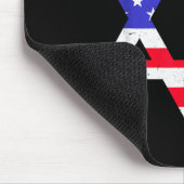 Tapis De Souris American Flag Star Of David Jewish Hanukkah T Shir (Coin)