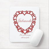 Tapis De Souris American Foxhound True Love (Avec souris)