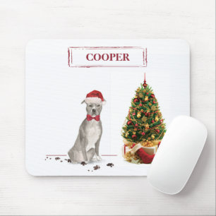 Tapis De Souris American Staffordshire Terrier Drôle de chien de N