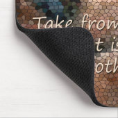 Tapis De Souris Amérindien du sud-ouest de la Terre Mousepad (Coin)