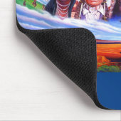 Tapis De Souris Amérindiens Chiefs personnalisables (Coin)