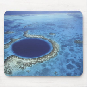 Tapis De Souris AMÉRIQUE CENTRALE, Belize, Grands récifs corallien