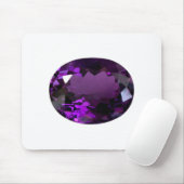 Tapis De Souris Amethyst Gemstone (Avec souris)