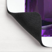 Tapis De Souris Amethyst Gemstone Purple (Coin)