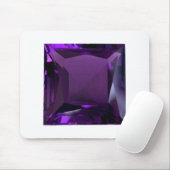 Tapis De Souris Amethyst Gemstone Purple (Avec souris)