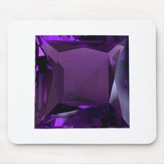 Tapis De Souris Amethyst Gemstone Purple (Devant)