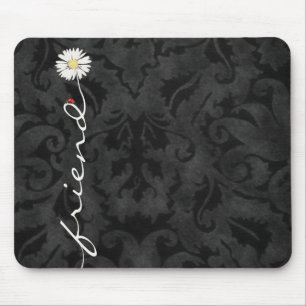 Tapis De Souris Ami Daisy et Ladybug Damask Mouse Pad
