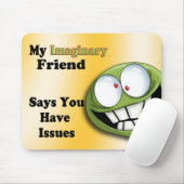 Tapis De Souris Ami imaginaire (Avec souris)