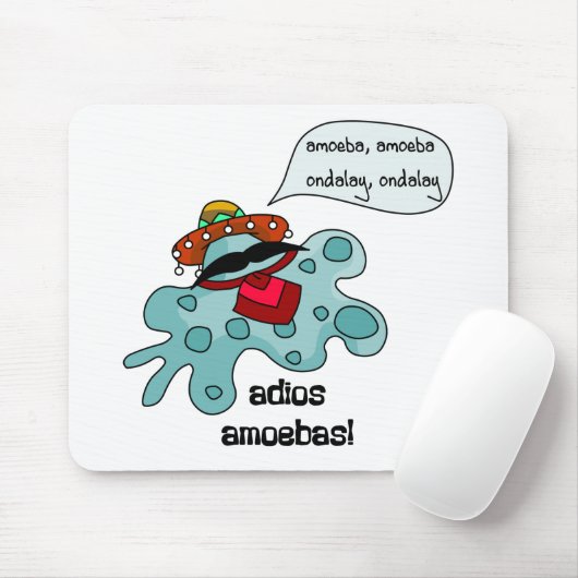 Tapis De Souris Amibes d'Adios (Avec souris)