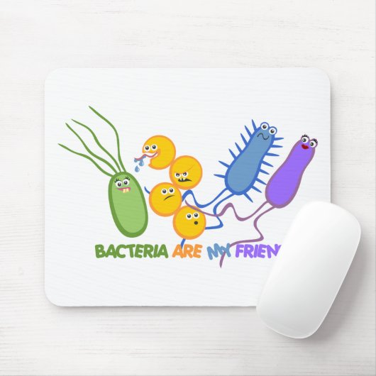 Tapis De Souris Amis bactériens (Avec souris)