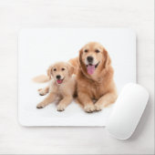 Tapis De Souris Amis de golden retriever (Avec souris)