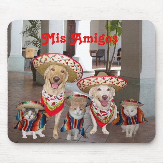 Tapis De Souris Amis de mis (Devant)