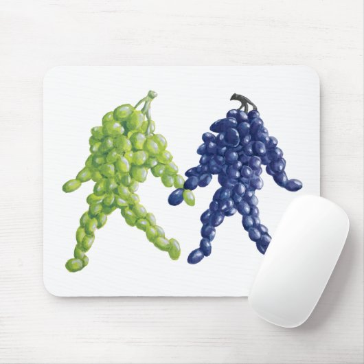 Tapis De Souris Amis du raisin (Avec souris)