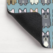 Tapis De Souris Amis Frenchie (Coin)
