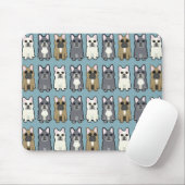 Tapis De Souris Amis Frenchie (Avec souris)