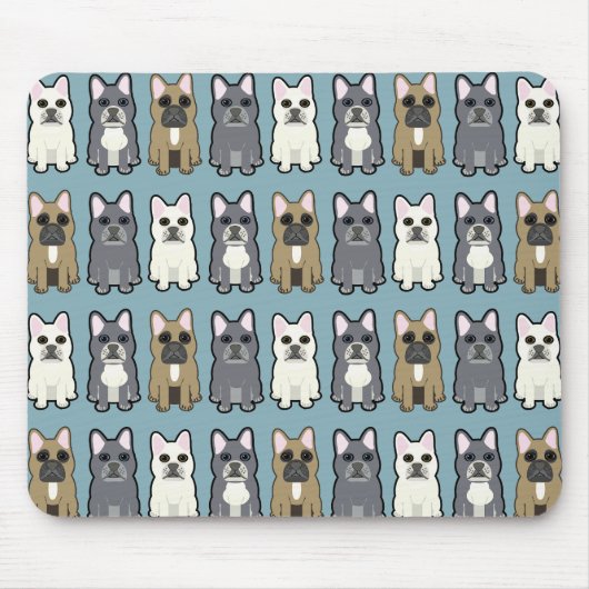Tapis De Souris Amis Frenchie (Devant)