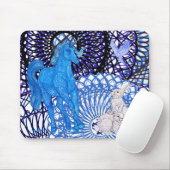 Tapis De Souris Amis Licorne (Avec souris)
