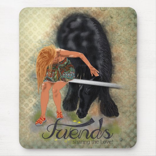 Tapis De Souris AMIS - Mousepad (Devant)