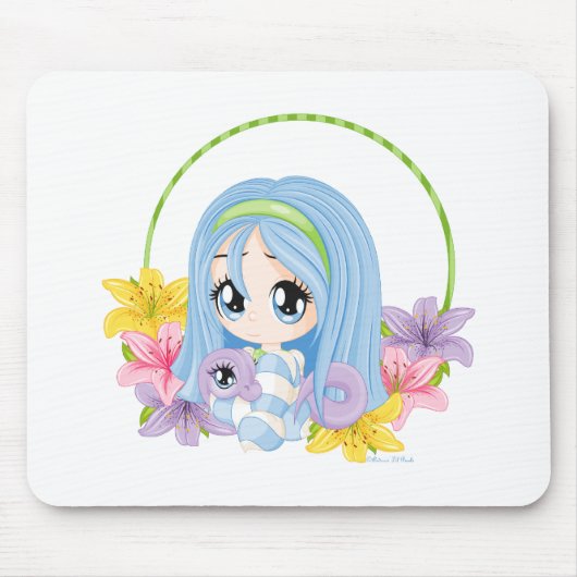 Tapis De Souris "Amis" Mousepad (Devant)