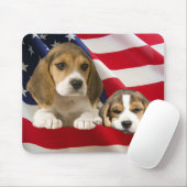 Tapis De Souris Amis Mousepad de beagle (Avec souris)
