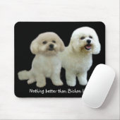 Tapis De Souris Amis Mousepad de Bichon (Avec souris)