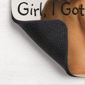 Tapis De Souris Amitié - Fille, J'Ai Ton Dos ! (Coin)