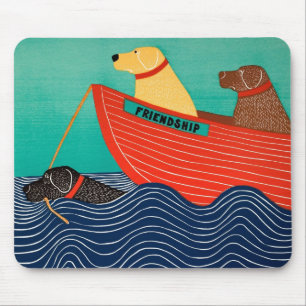Tapis De Souris Amitié Mousepad - Stephen Huneck