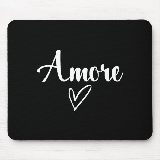 Tapis De Souris Amore - Italian Love Valentine's Day  (Devant)