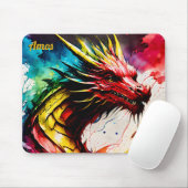 Tapis De Souris AMOS ~ Dragon Zany ~ Mousepad (Avec souris)